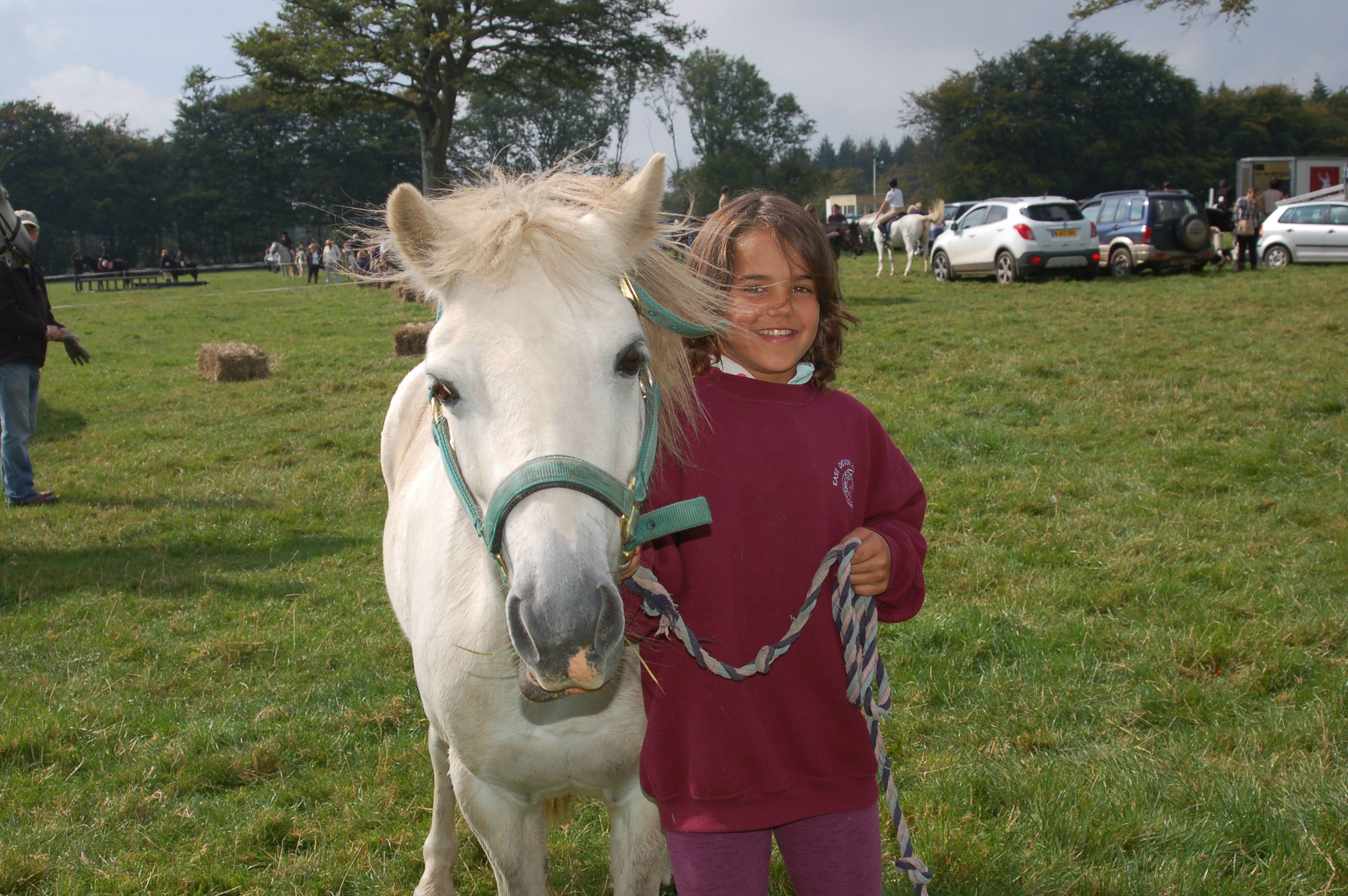 Young local with her pony