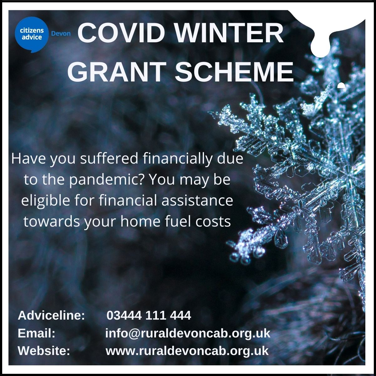 Covid Winter Grant Scheme
